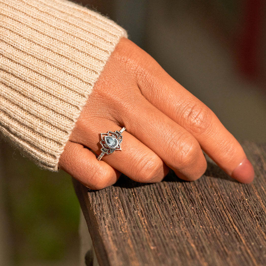 Fresh Start And New Beginnings Lotus Ring