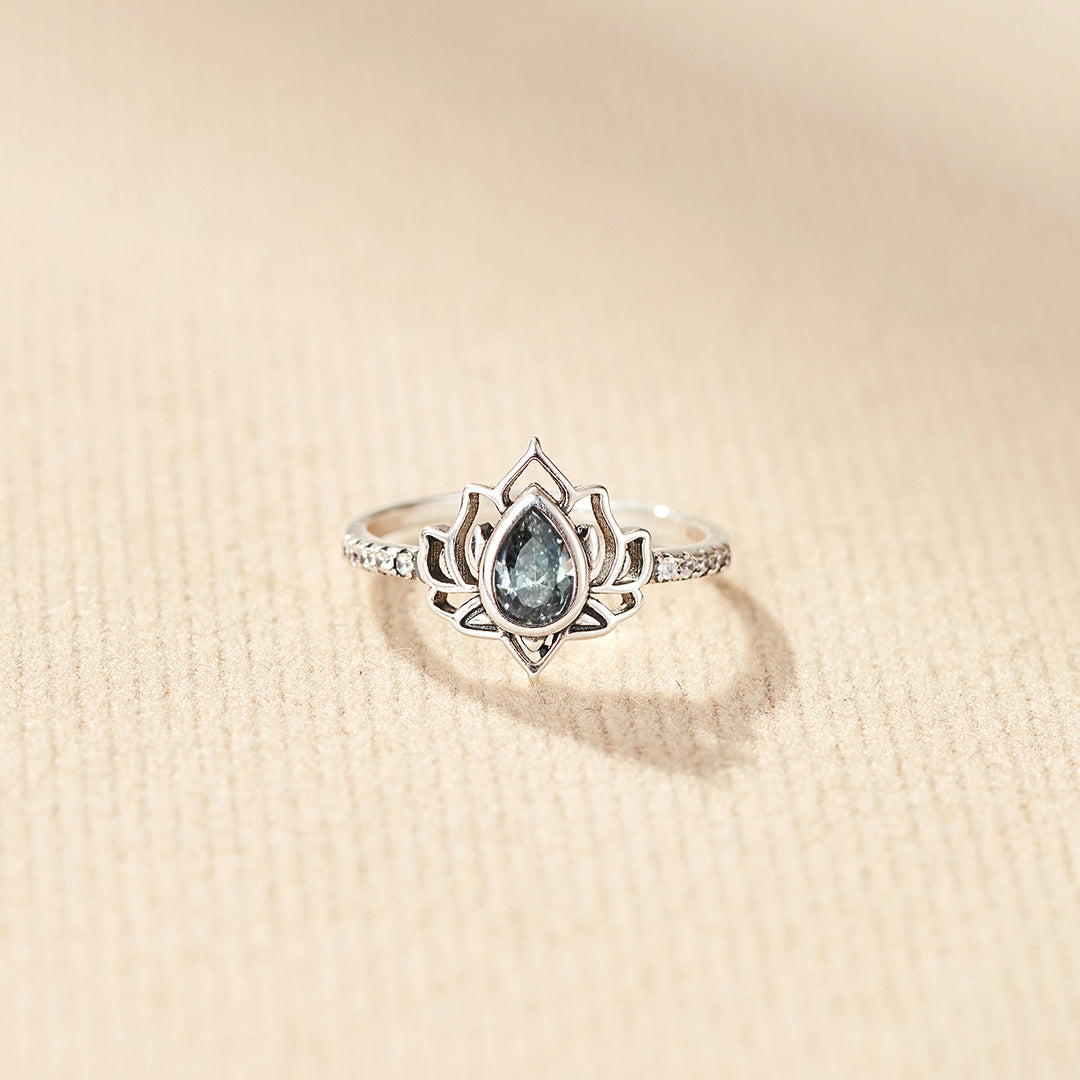 There's Always A Flame In You Lotus Ring