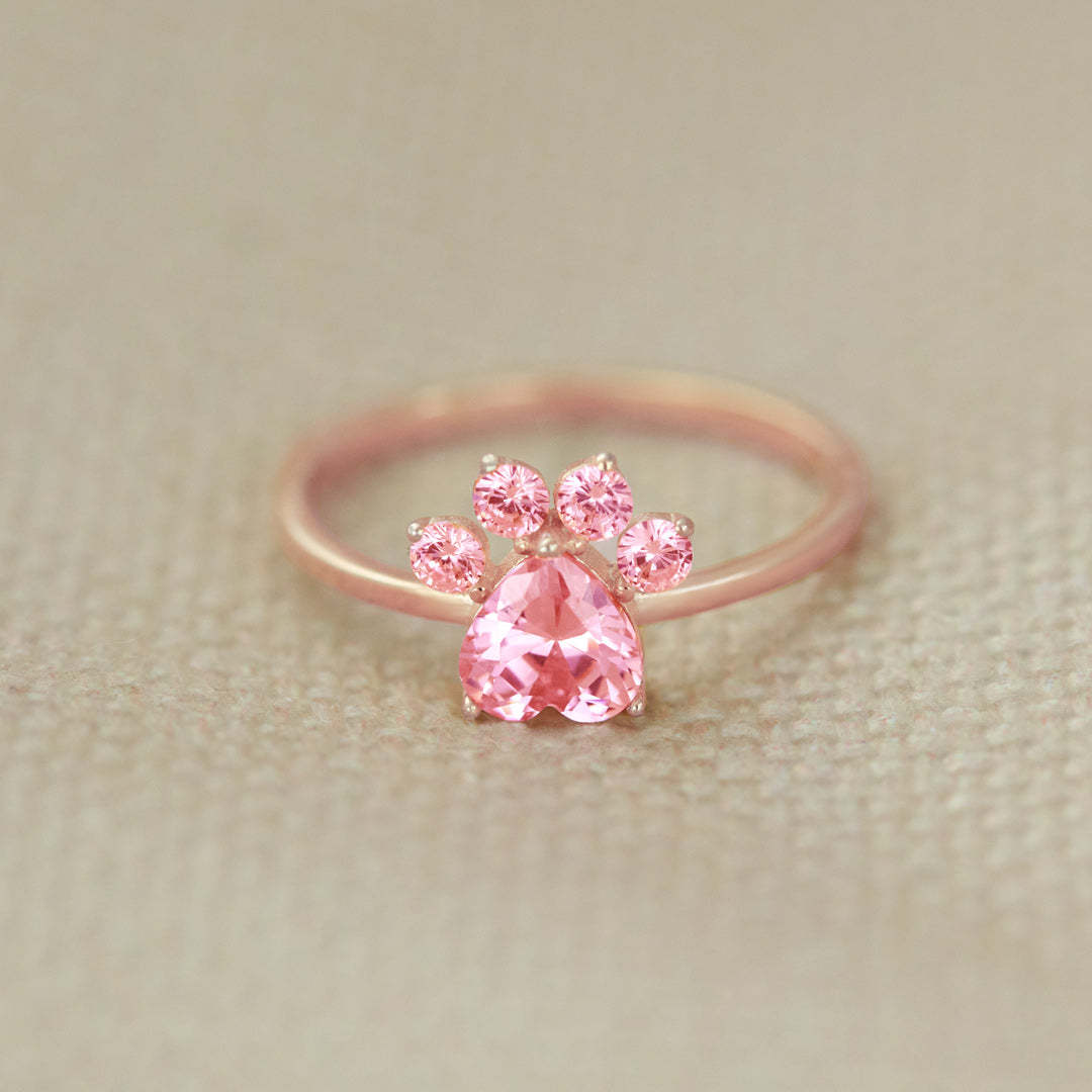 Last Forever Dog Paw Ring