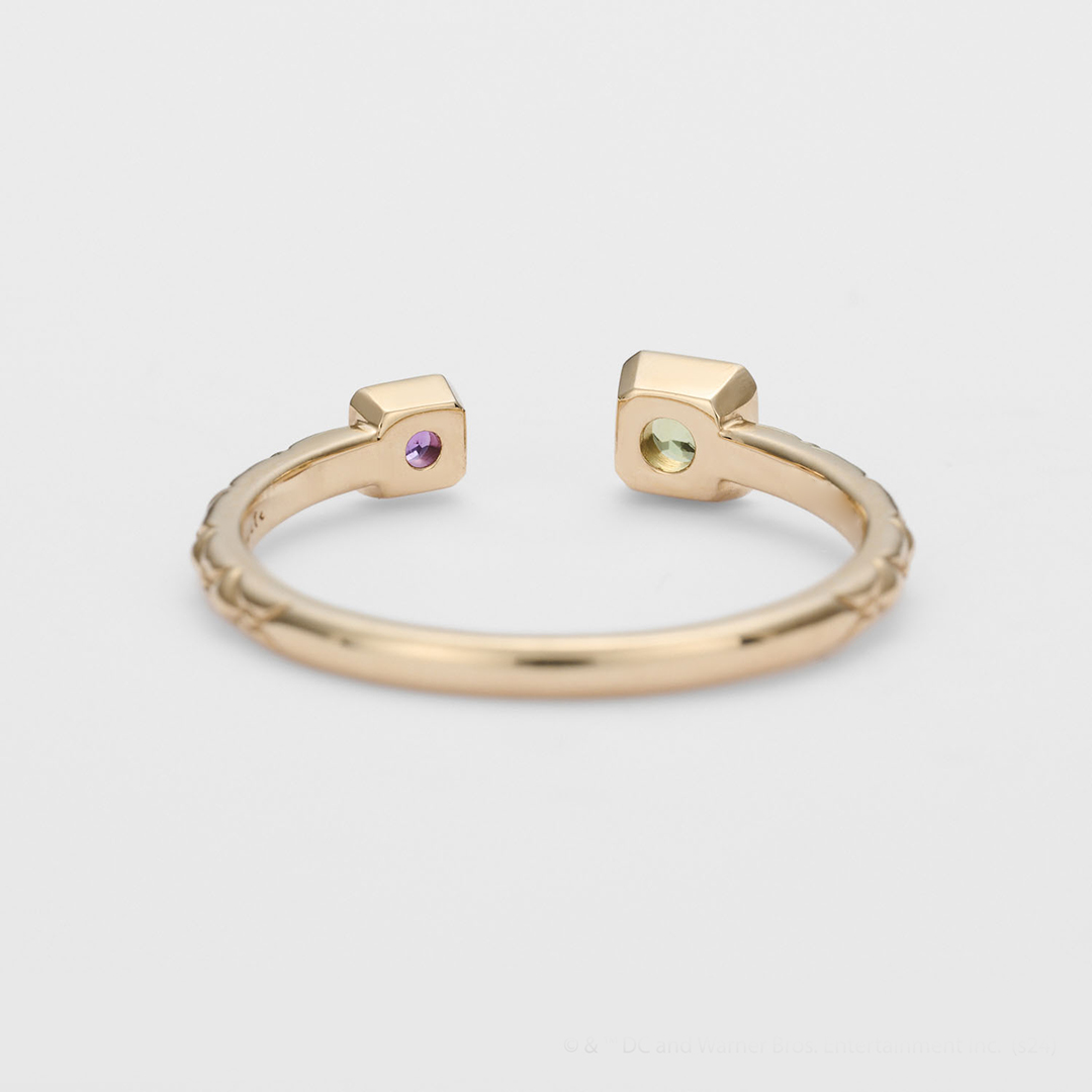 ふたりの絆を結ぶ、誕生石ツインリング