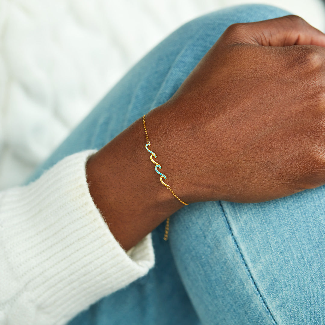 ベスト・ビッチーズ・トリプルウェーブ・フレンドシップ・ブレスレット