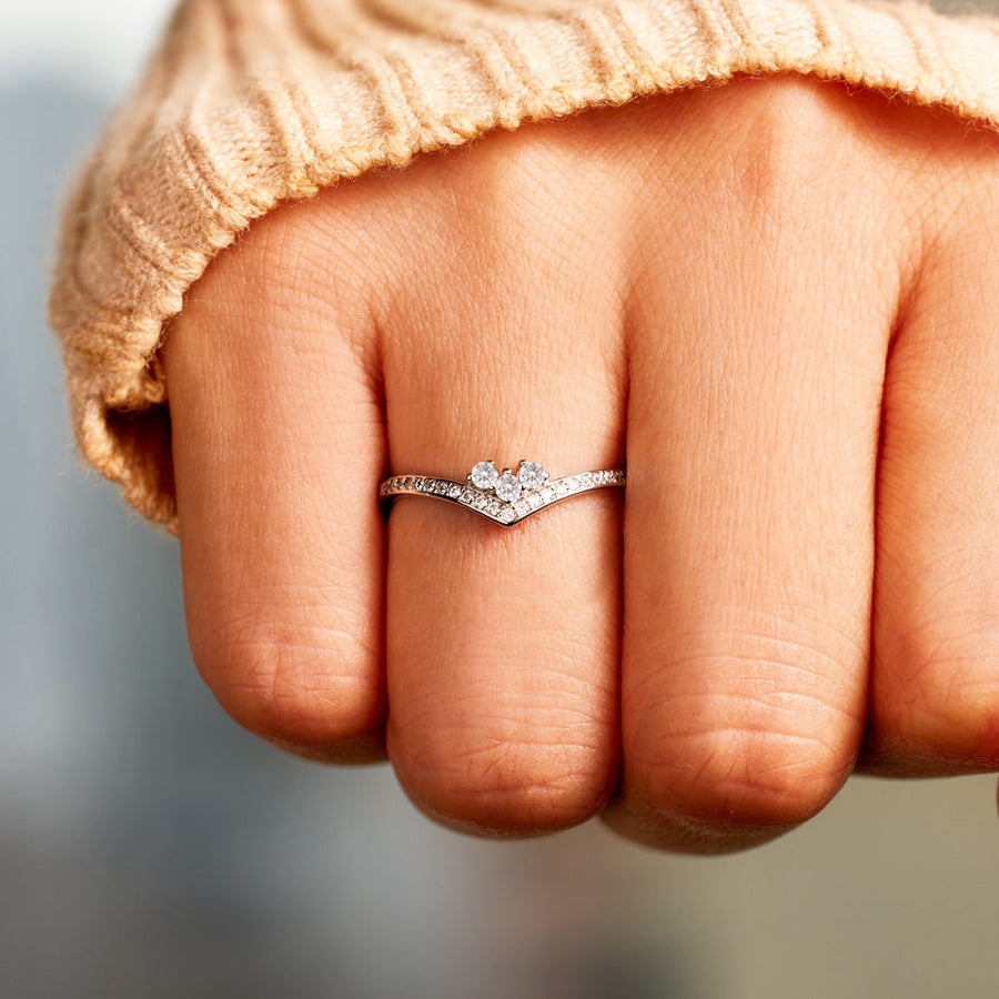 We Are A Powerful Force Pave Ring