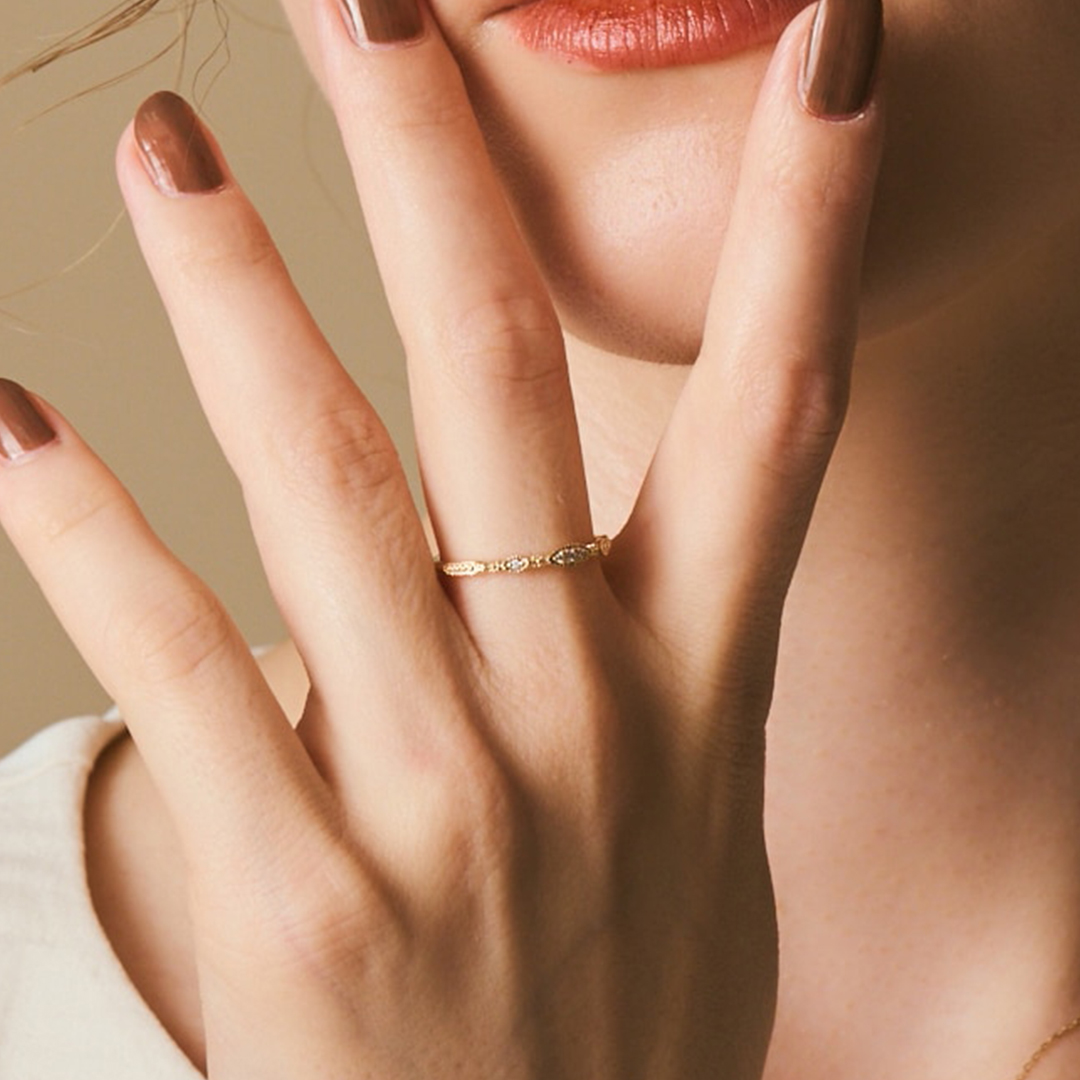 見えない力が宿るダイヤモンドリング