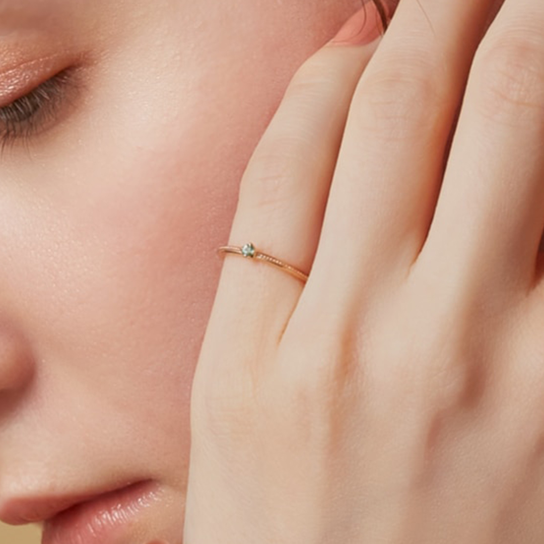 ＜5月誕生石＞リング