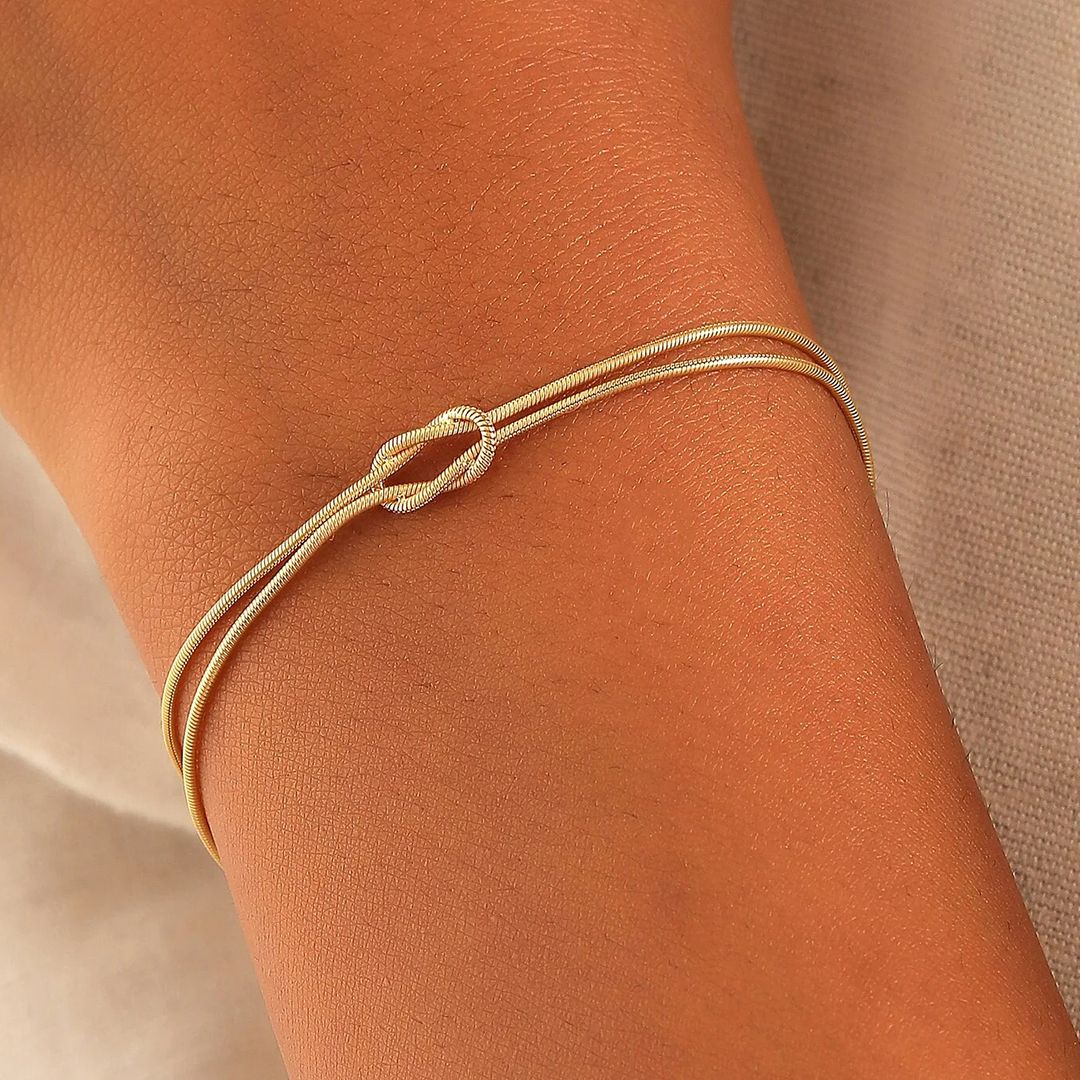 Mother & Daughter Bond Knot Bracelets