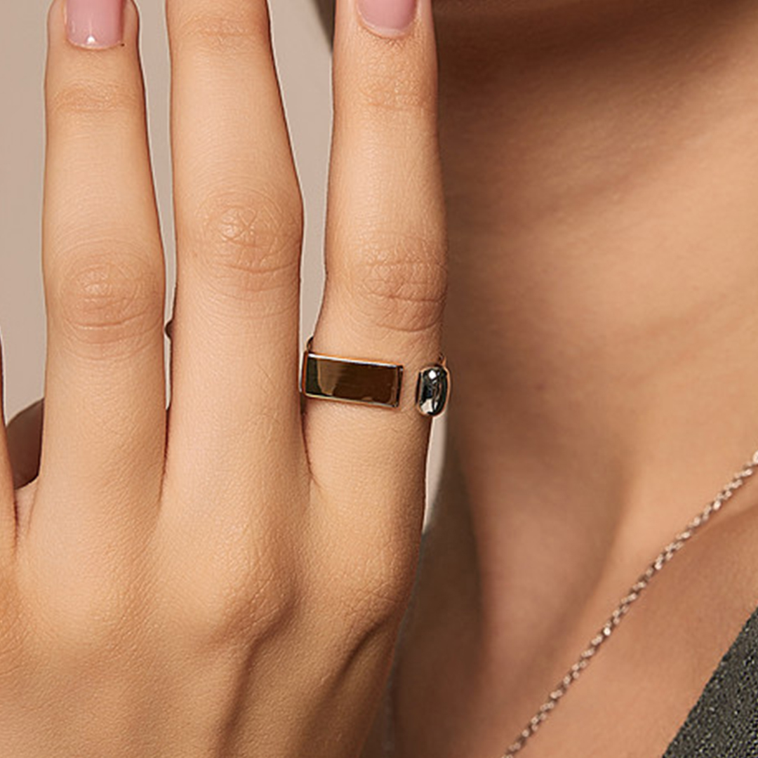 「凛（りん）」スクエアバーリング