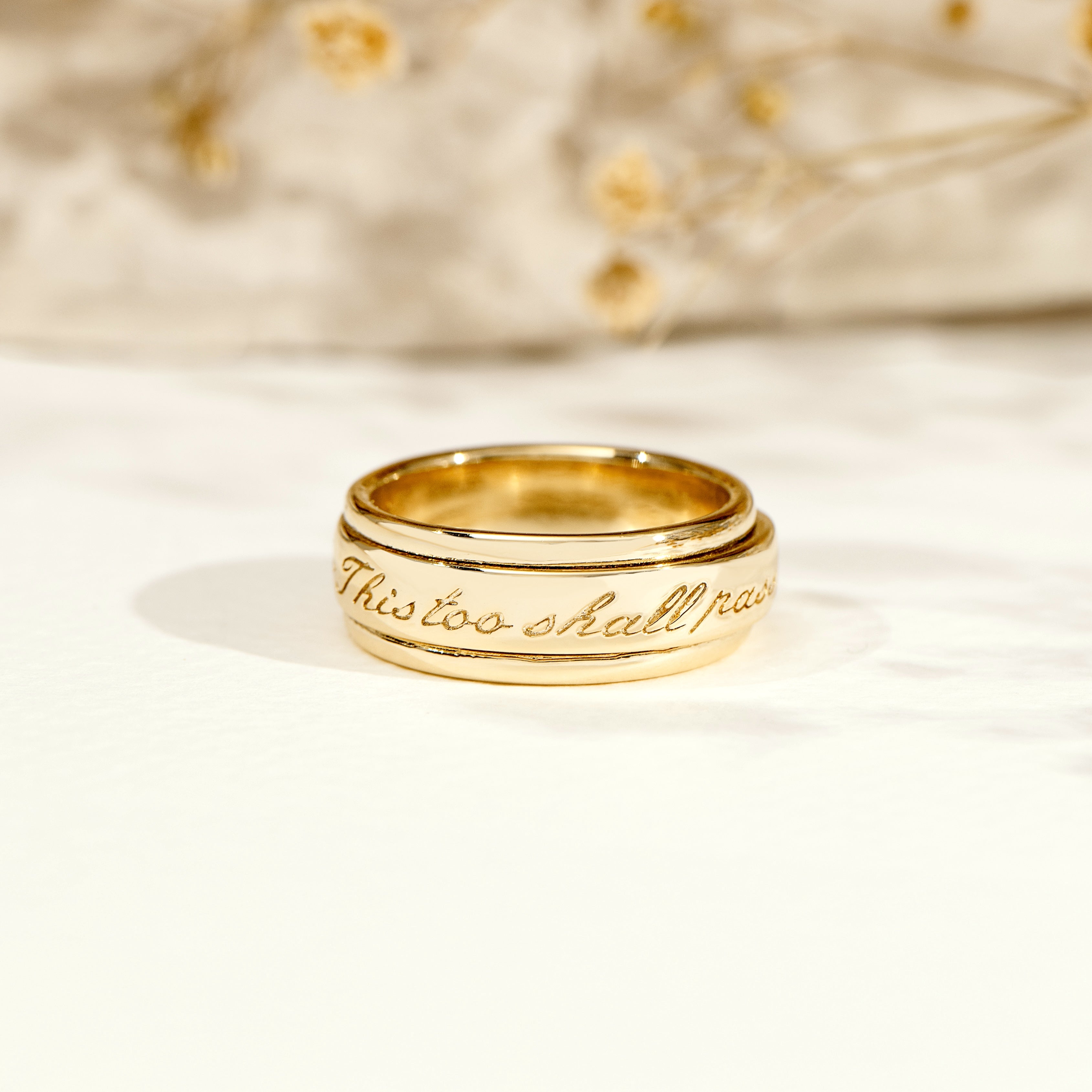 これも過ぎ去るフィジェットリング