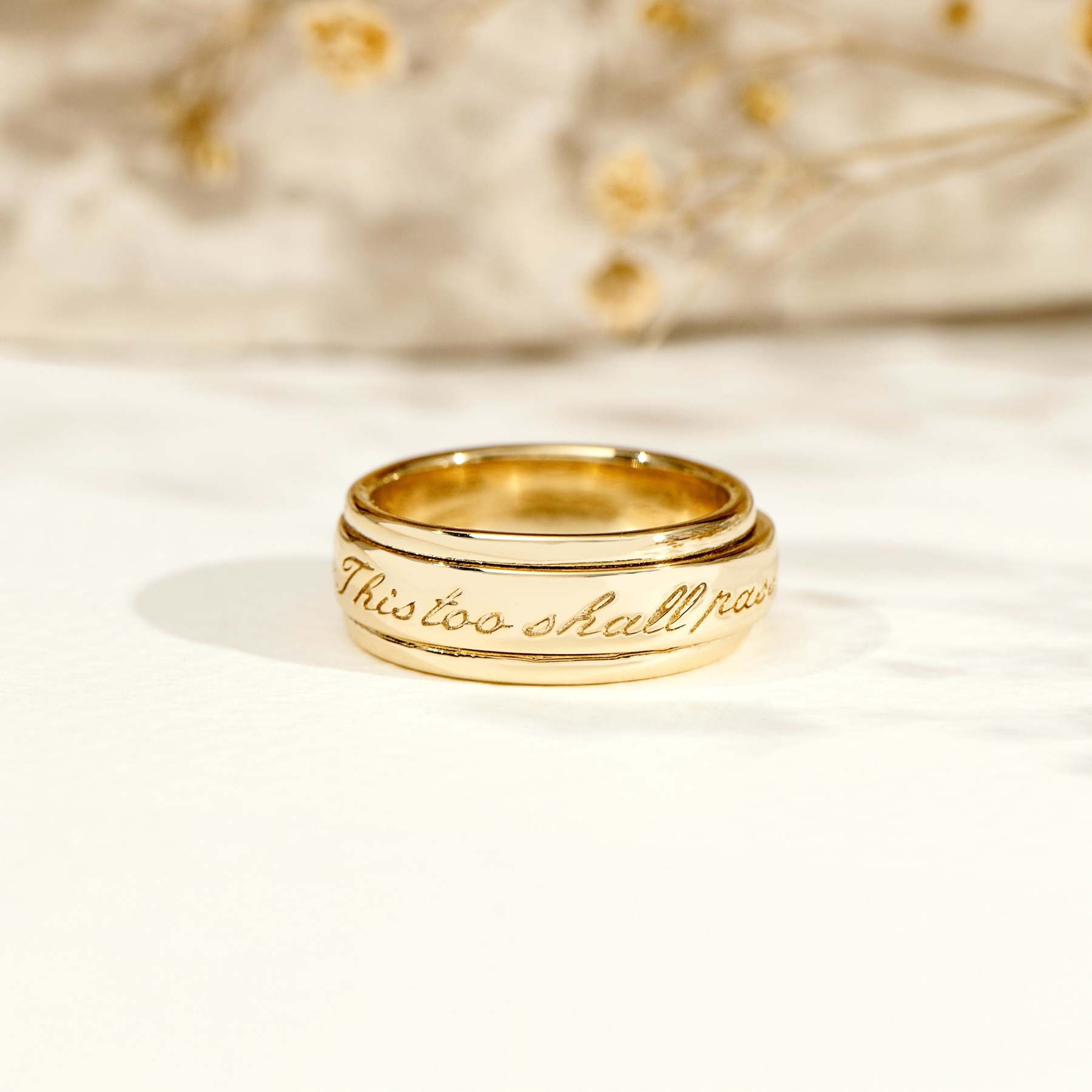 これも過ぎ去るフィジェットリング