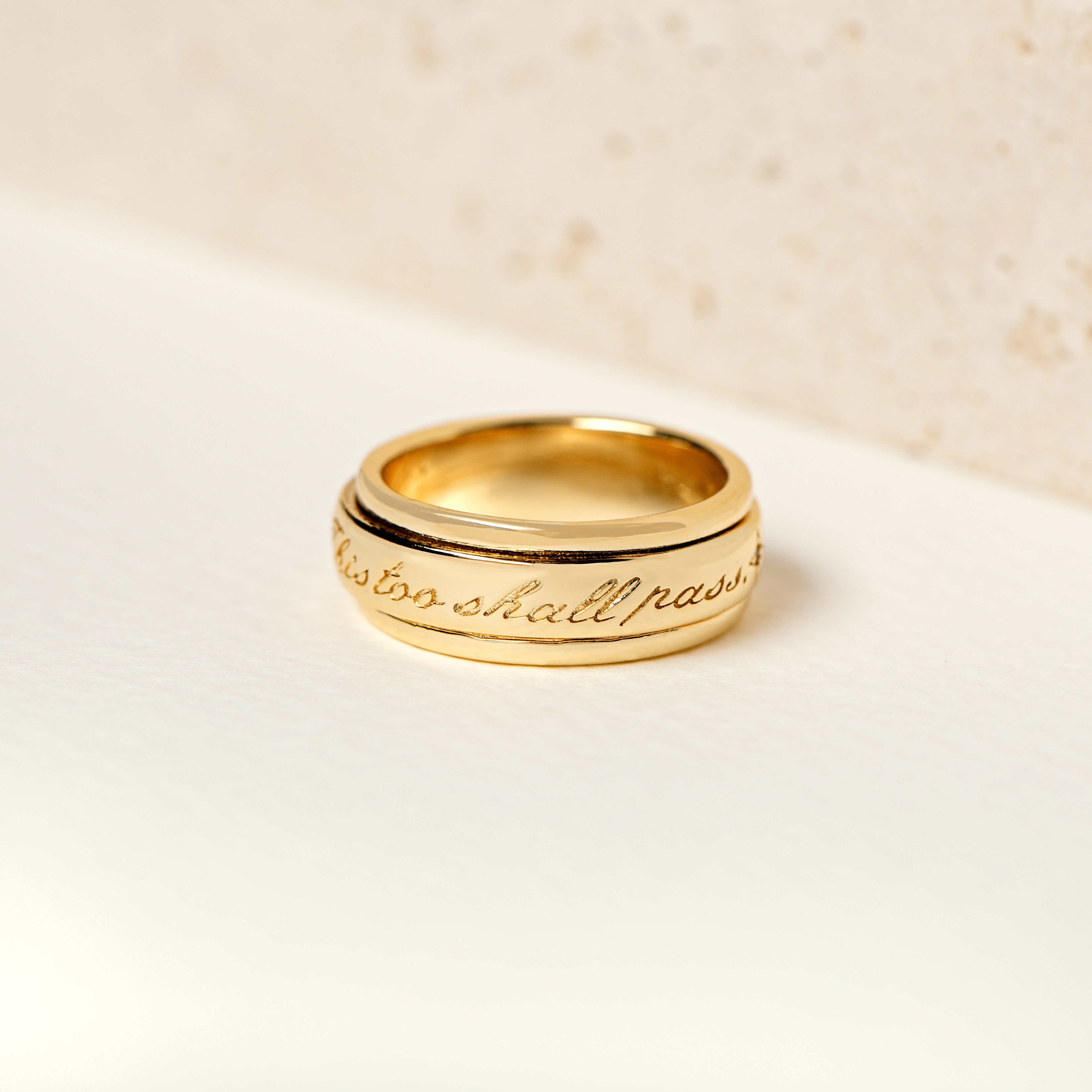 これも過ぎ去るフィジェットリング