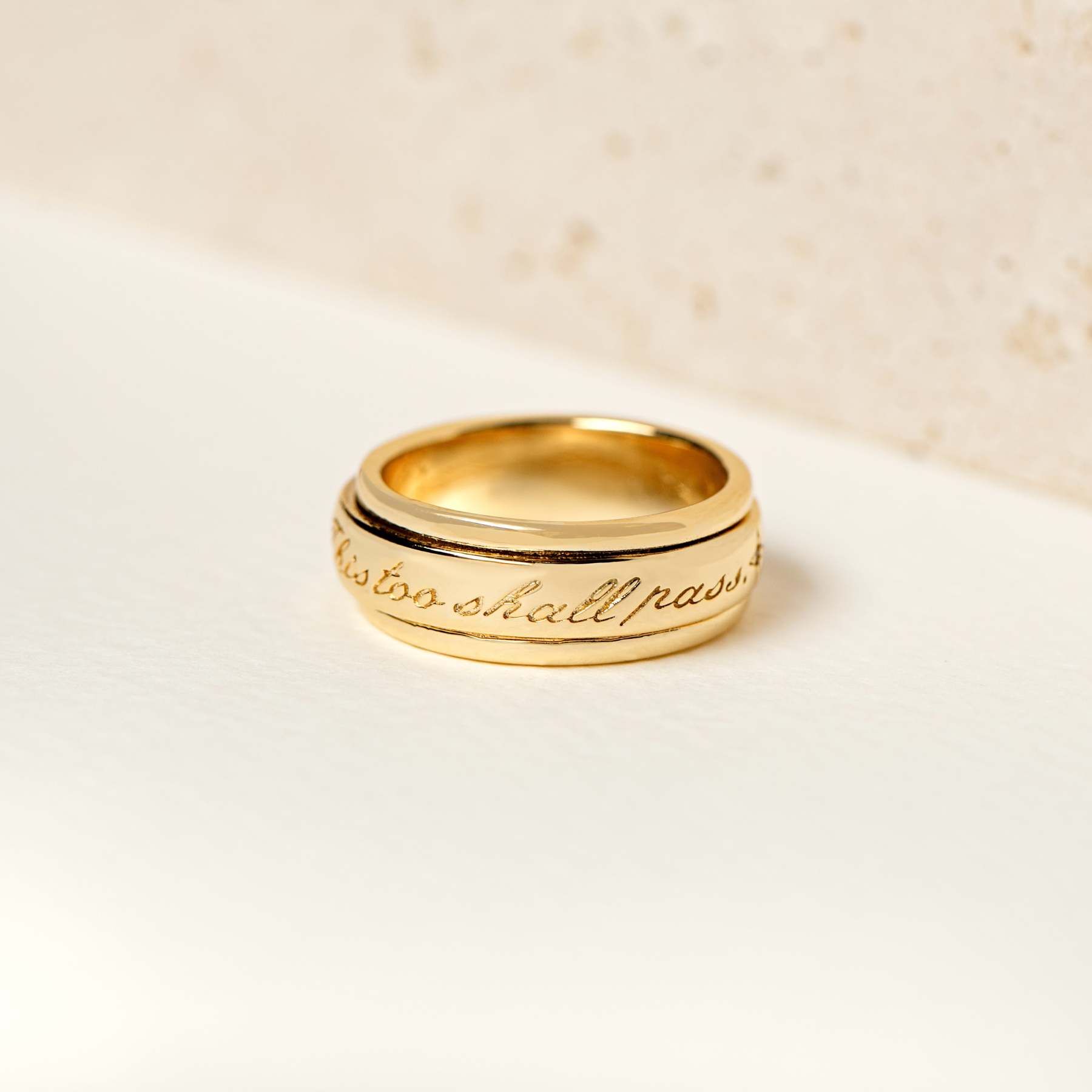 これも過ぎ去るフィジェットリング