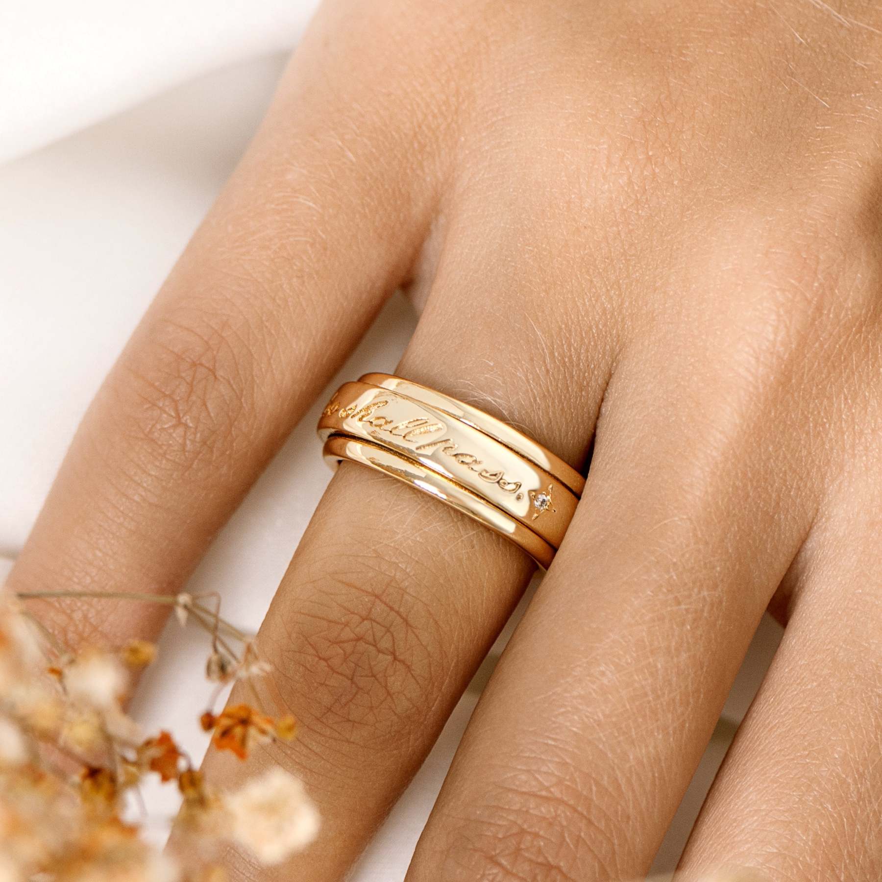 これも過ぎ去るフィジェットリング