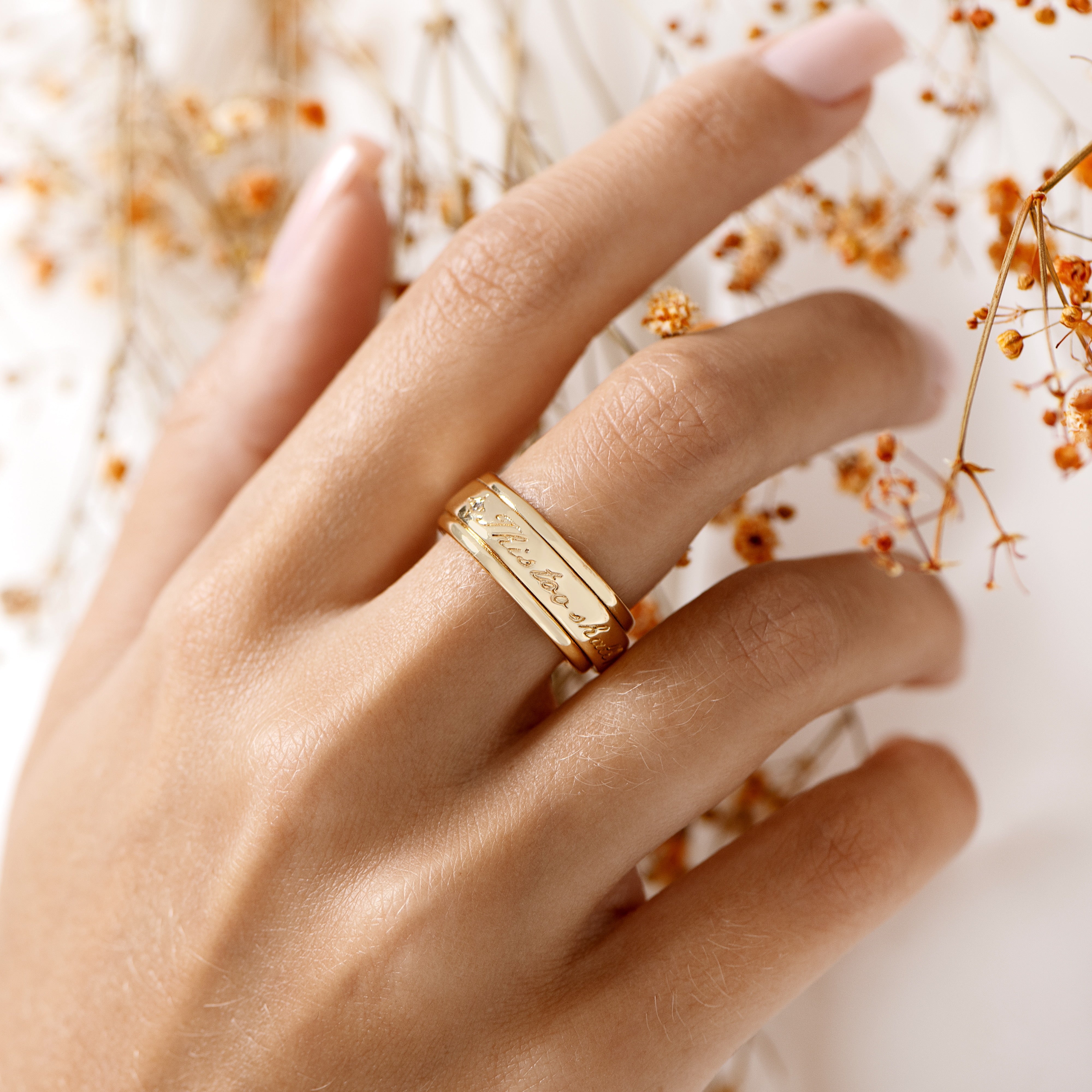 これも過ぎ去るフィジェットリング