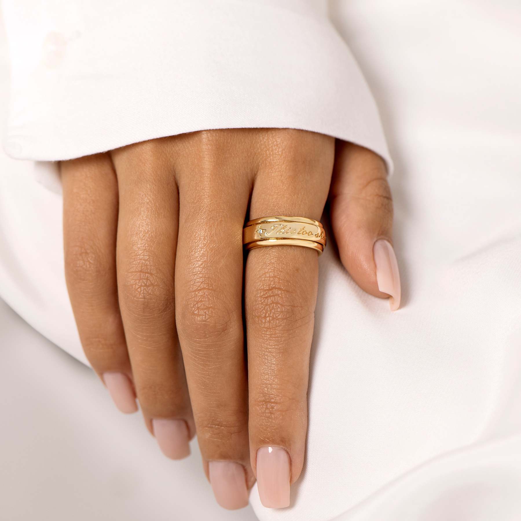 これも過ぎ去るフィジェットリング