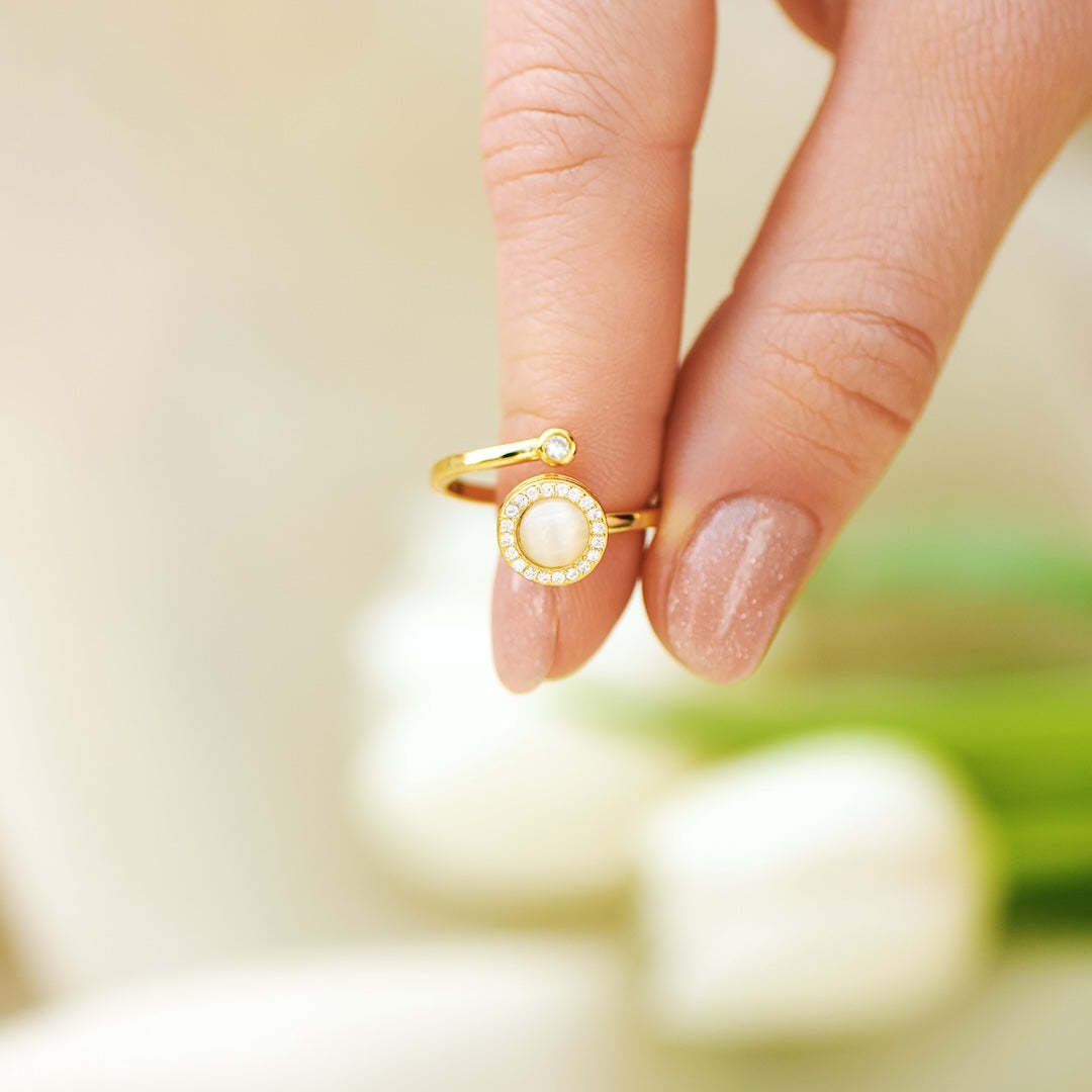 Moon Fidget Ring