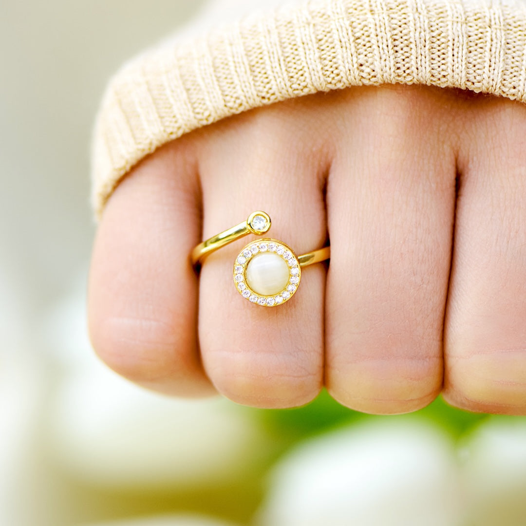 Moon Fidget Ring