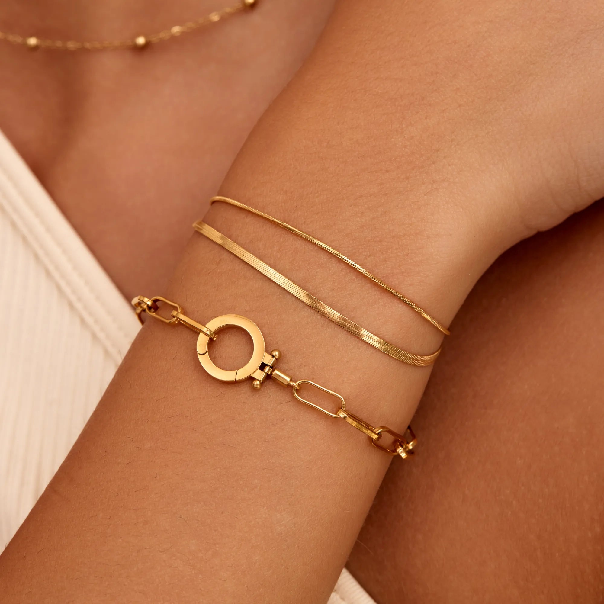 Essential Paperclip Chain Bracelet