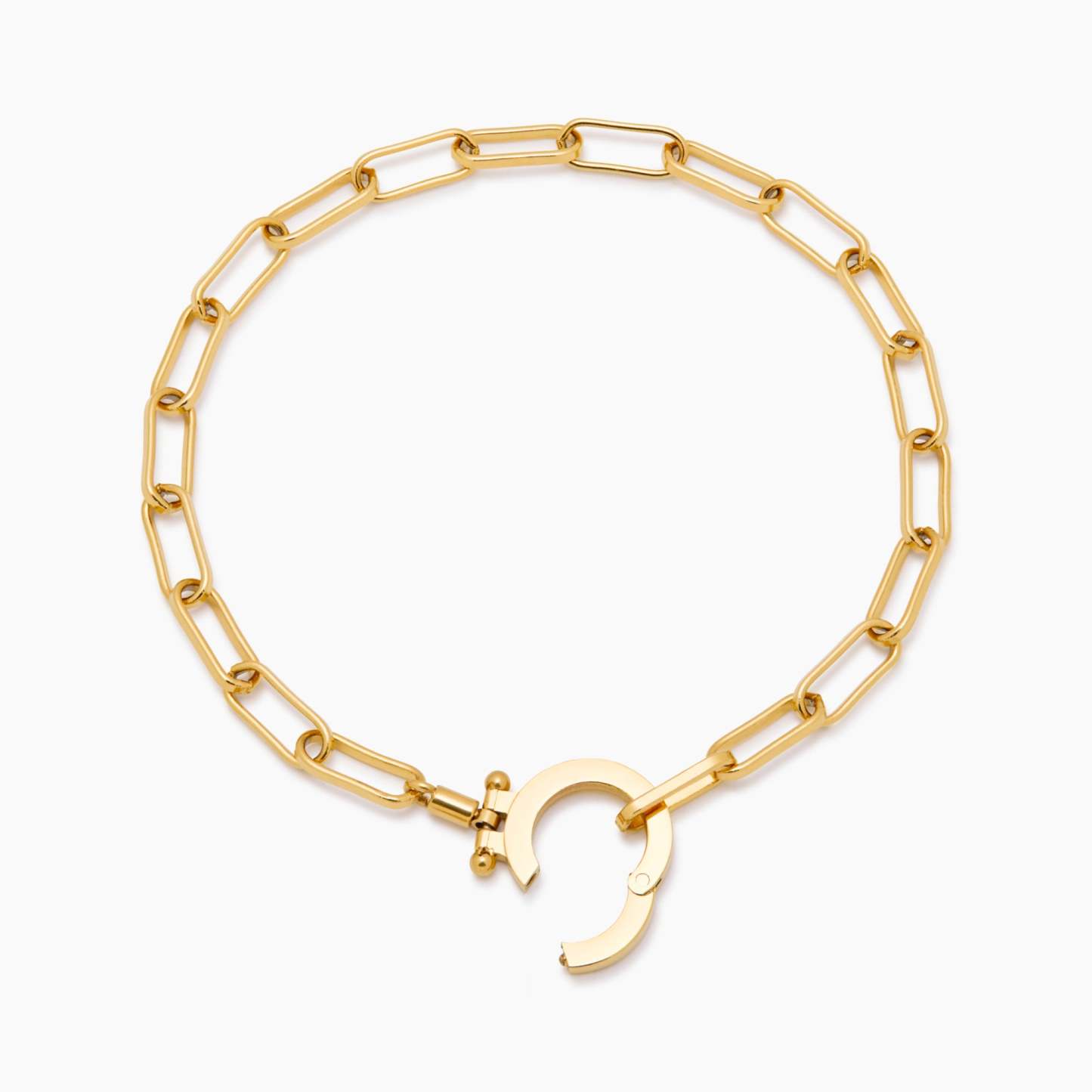 Essential Paperclip Chain Bracelet