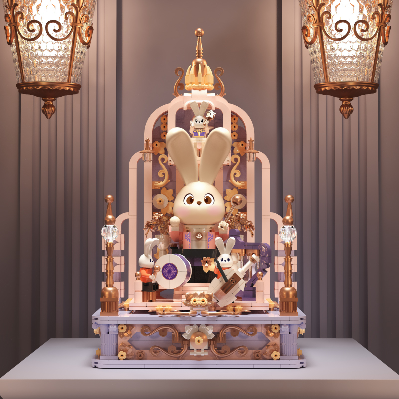 BLD Bunny Orchestra – Dream Stage Building Block Set