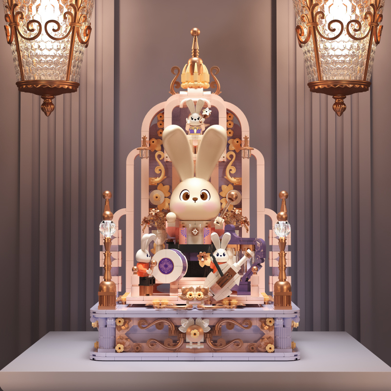 BLD Bunny Orchestra – Dream Stage Building Block Set