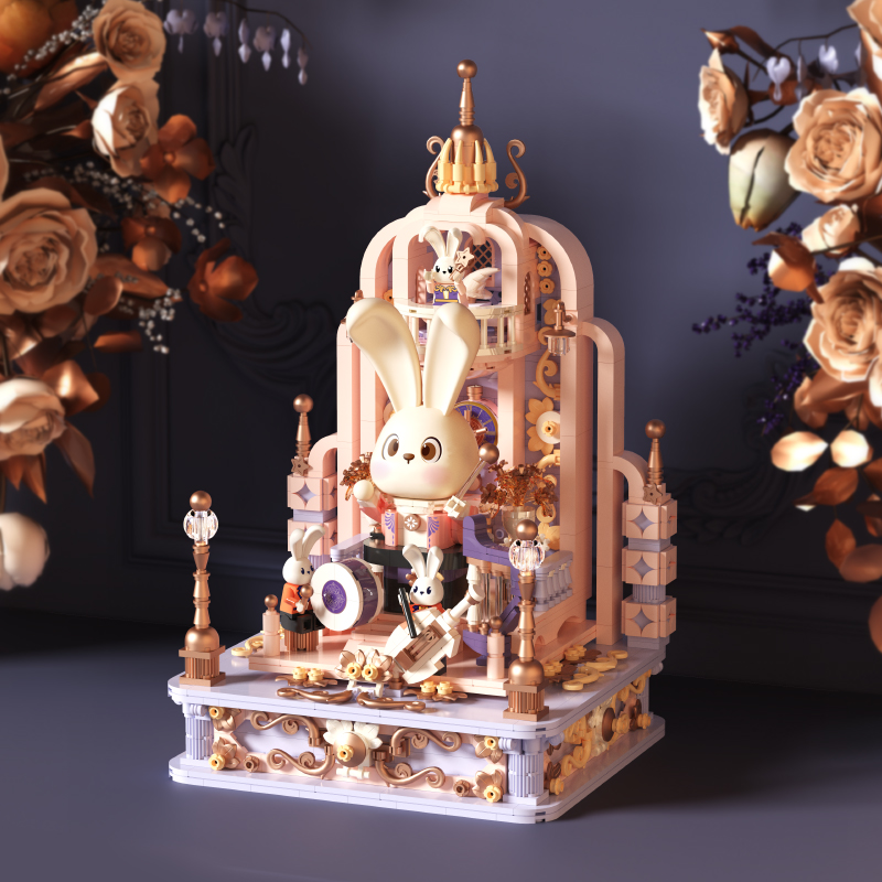 BLD Bunny Orchestra – Dream Stage Building Block Set