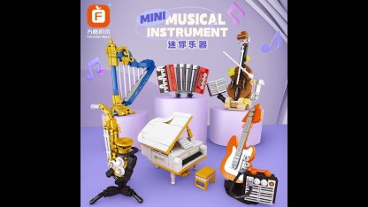 FC Mini Musical Instrument Building Block Sets