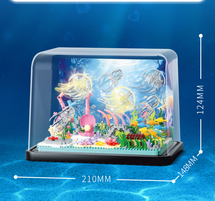 BLD Underwater World Building Block Set – 1057PCS