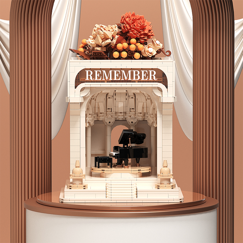 BLD "Symphony of Love" Building Block Set – 1338PCS