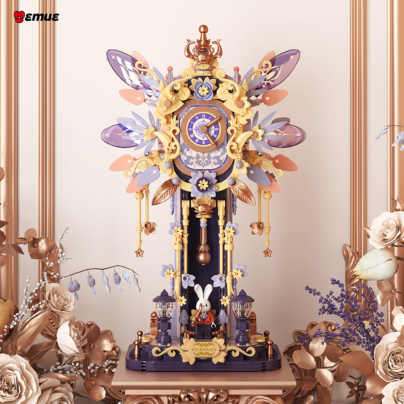 Eternal Clock Tower – Bunny Fantasy Building Block Set