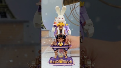 BLD Bunny Duke – Illuminated Noble Display Building Block Set