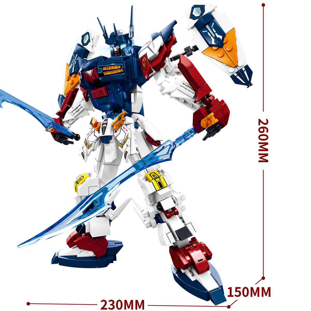 LY Mecha Building Block Set 4 691PCS