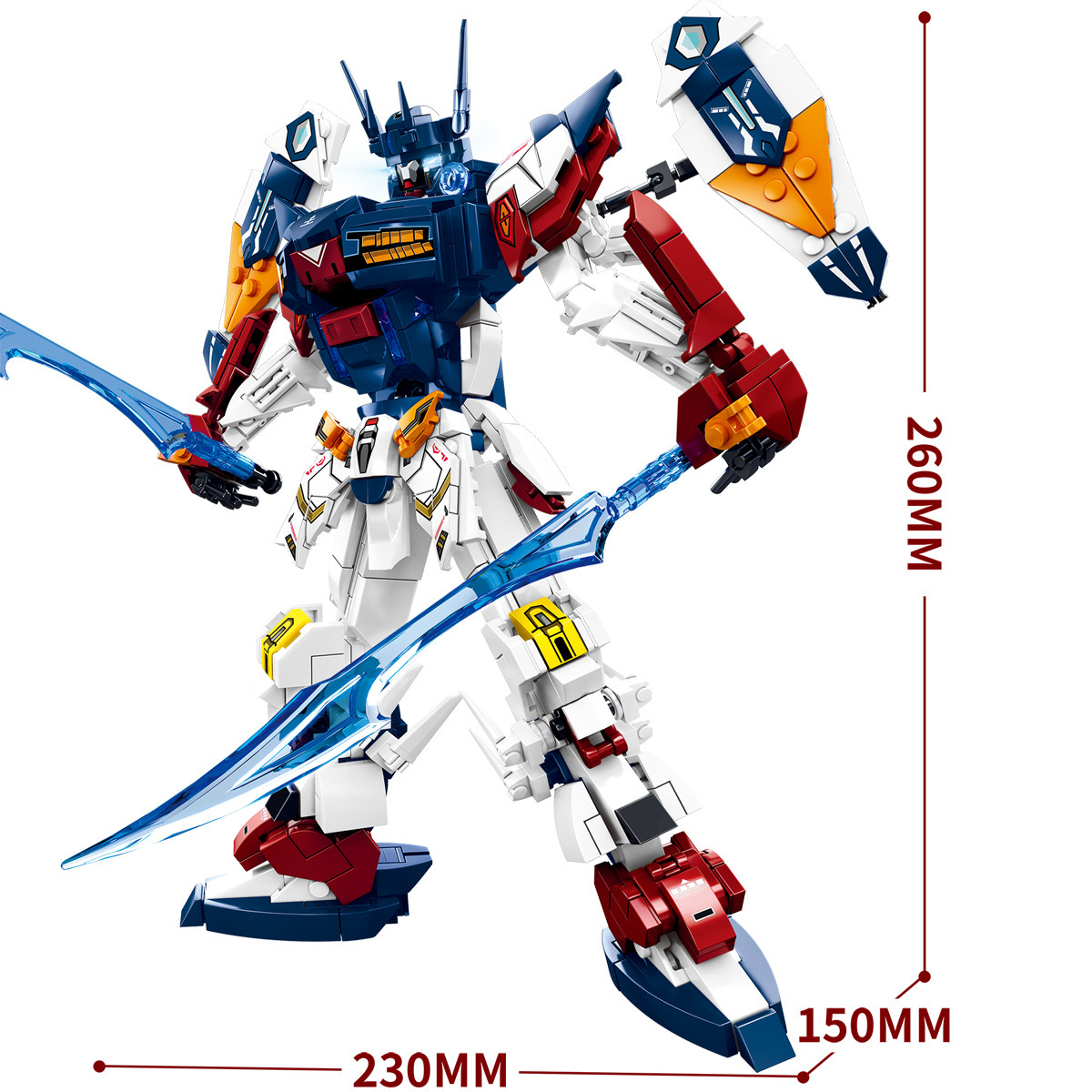 LY Mecha Building Block Set 4 691PCS