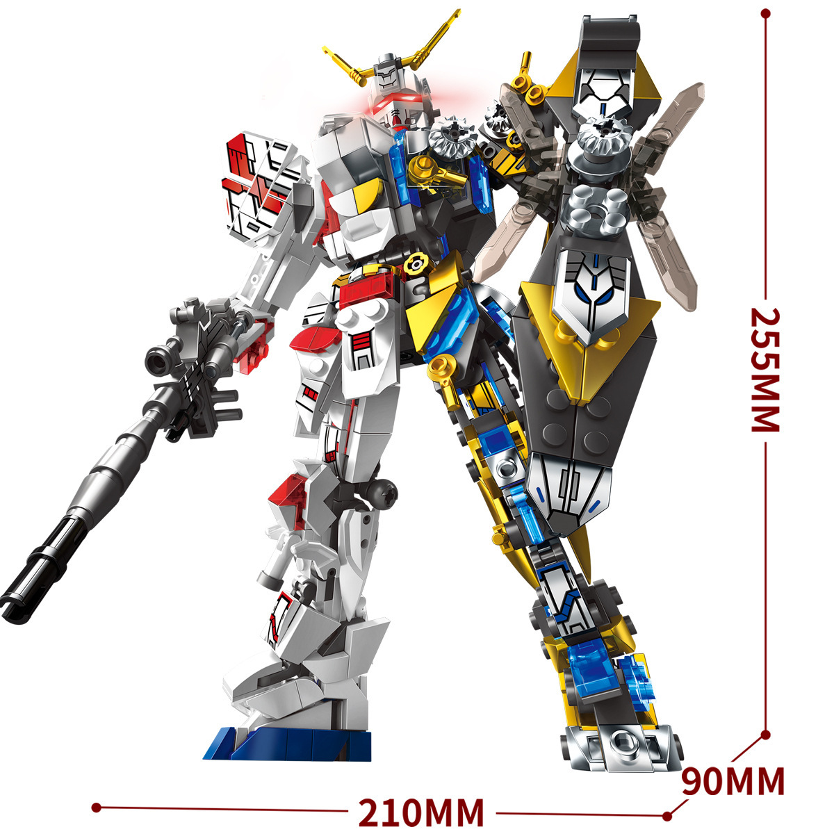 LY Mecha Building Block Set 5 736PCS