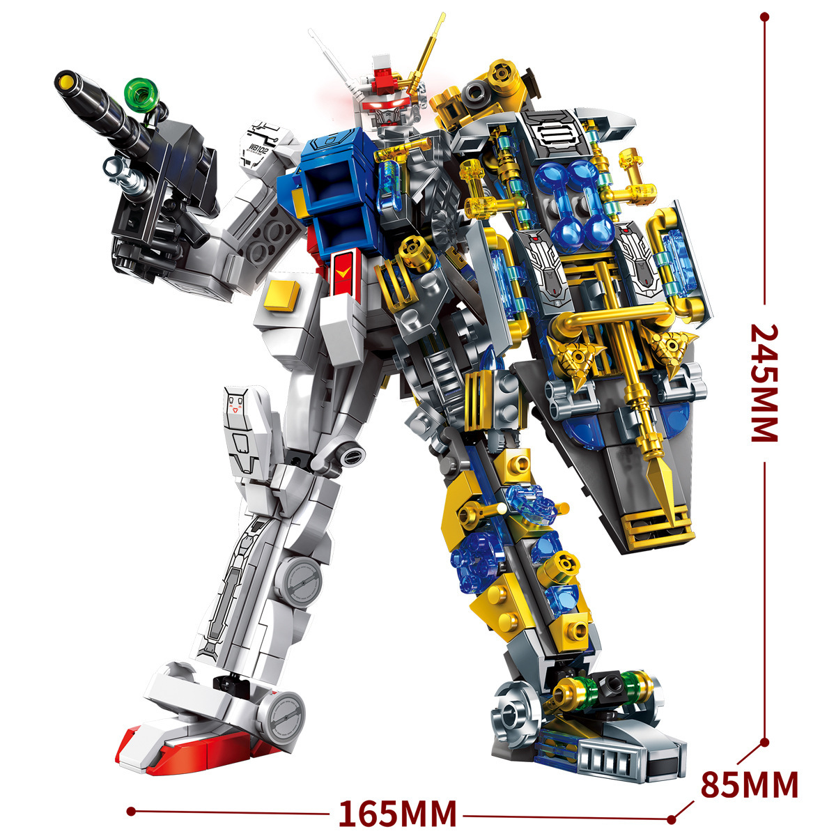 [Copy]LY Mecha Building Block Set 688PCS