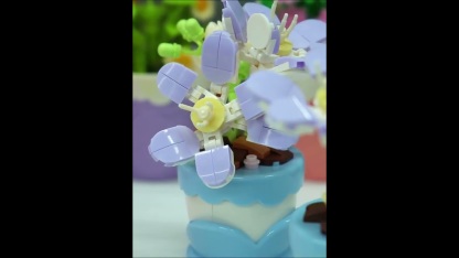 YGS Mood Flower Building Block Set with Changing Faces