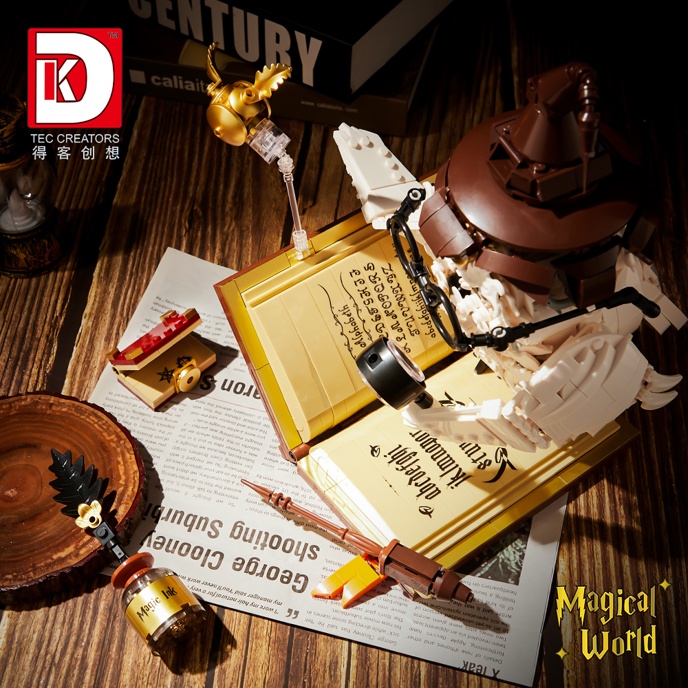 DK Wizard’s Owl Building Block Set - 1162PCS