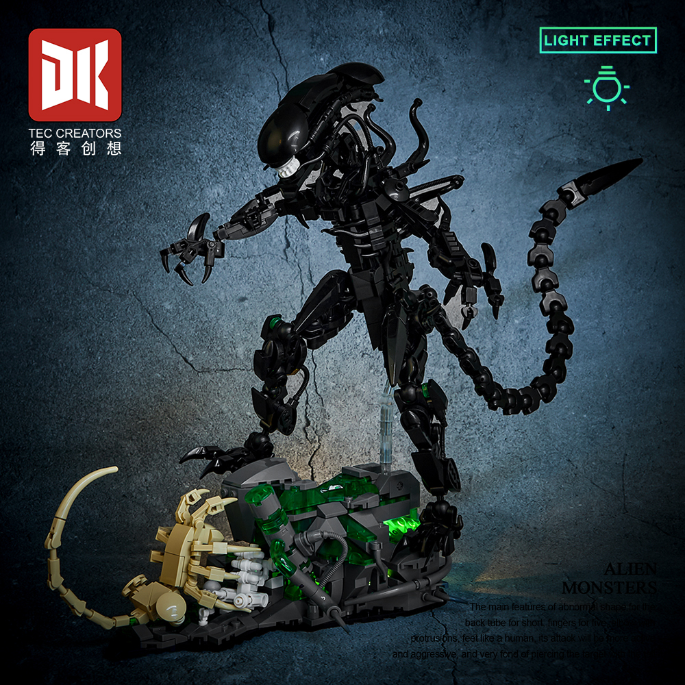 DK Alien Horror Beast Building Block Set - 958PCS