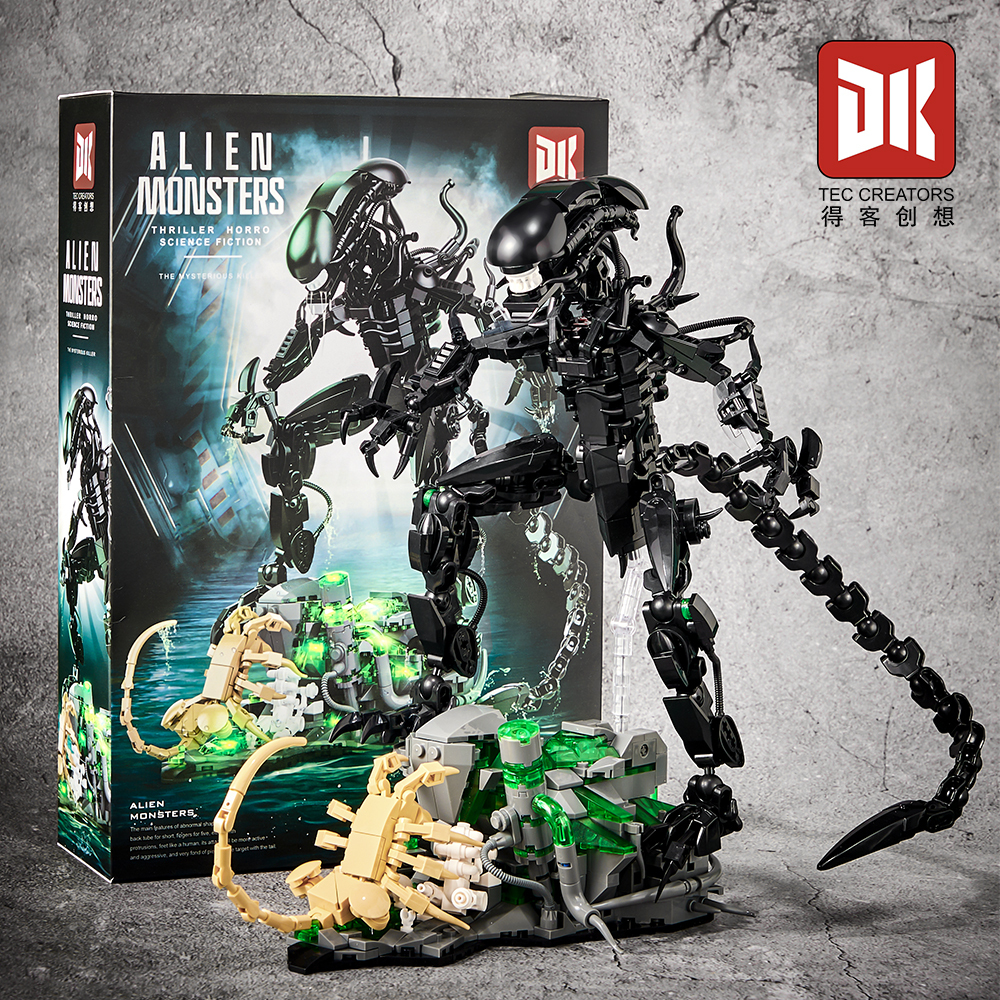 DK Alien Horror Beast Building Block Set - 958PCS