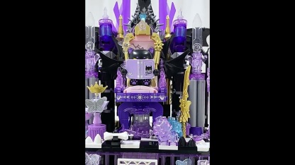 YGS Throne Series Phone Stand Building Block Set – Cute Demon & Angel