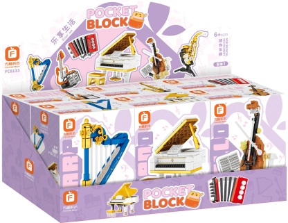 FC Mini Musical Instrument Building Block Sets