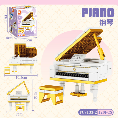 FC Mini Musical Instrument Building Block Sets