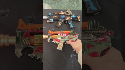 Electric Mist Spray Toy Gun with Light & Sound