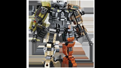 2-in-1 Gun/Robot Building Block Set | 5 Styles Combine into 1 Mega Robot