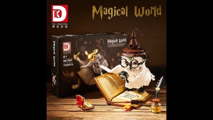 DK Wizard’s Owl Building Block Set - 1162PCS