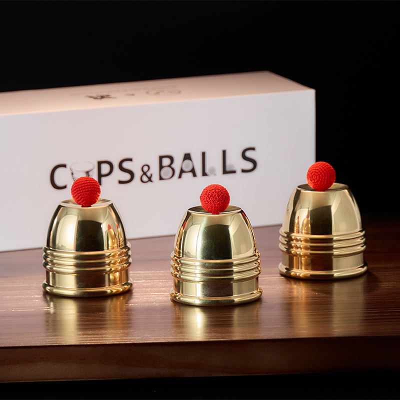 Cups and Balls Set by Bluether Magic and Raphael