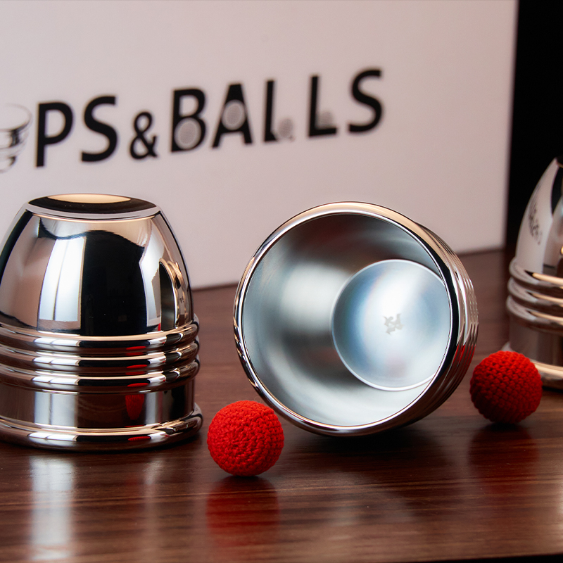 Cups and Balls Set by Bluether Magic and Raphael