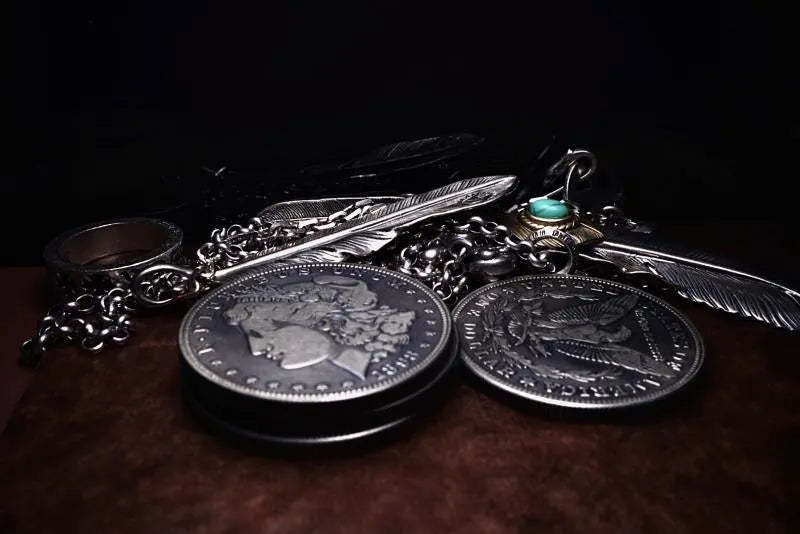 m*o様 モルガンダラーとピースダラー(2枚セット) モルガン・レプリカ シェルセット/Coin Set 2.0 by Bluether