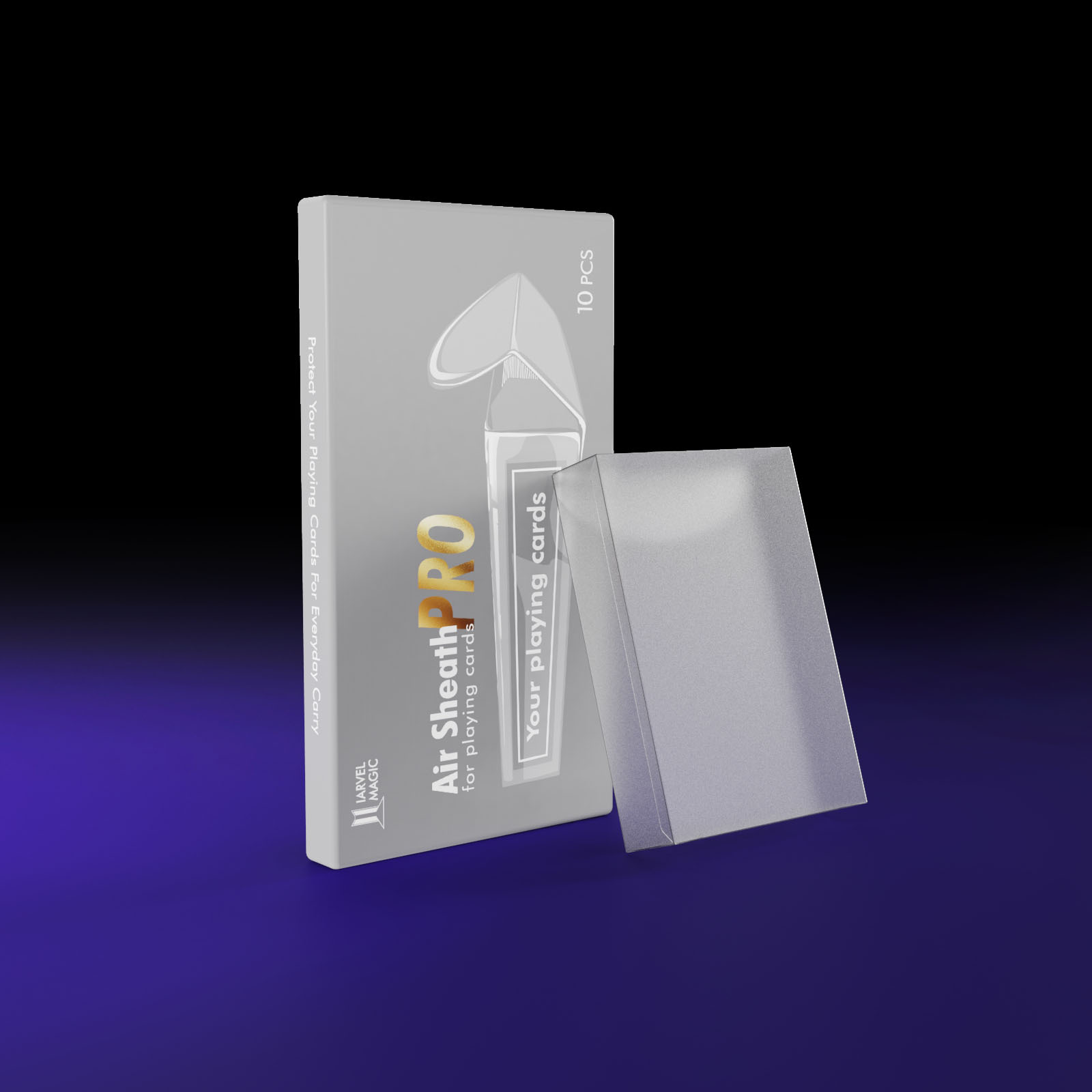 Air Sheath Pro For Playing Cards Deck by IARVEL MAGIC