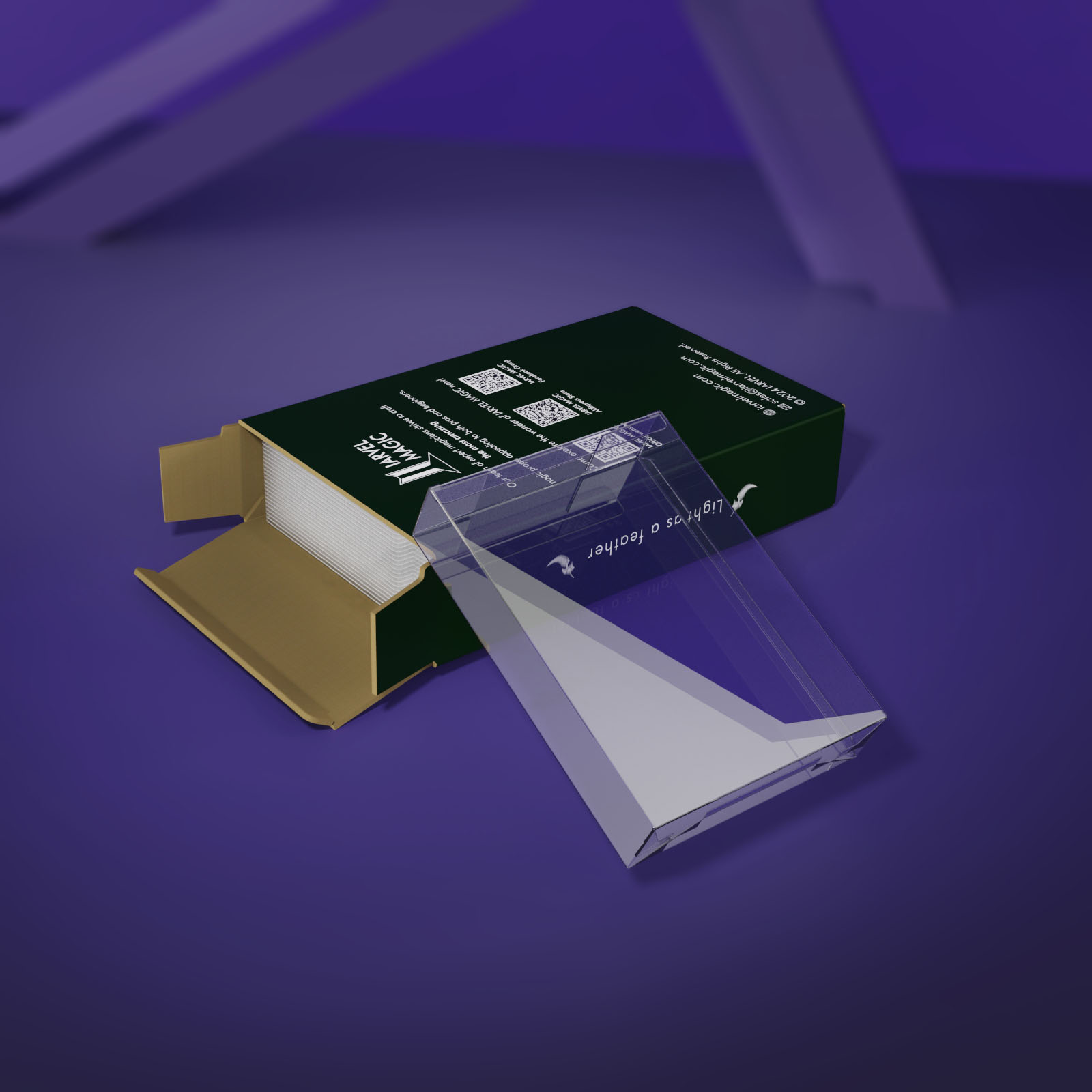 Air Sheath For Playing Cards Deck by IARVEL MAGIC