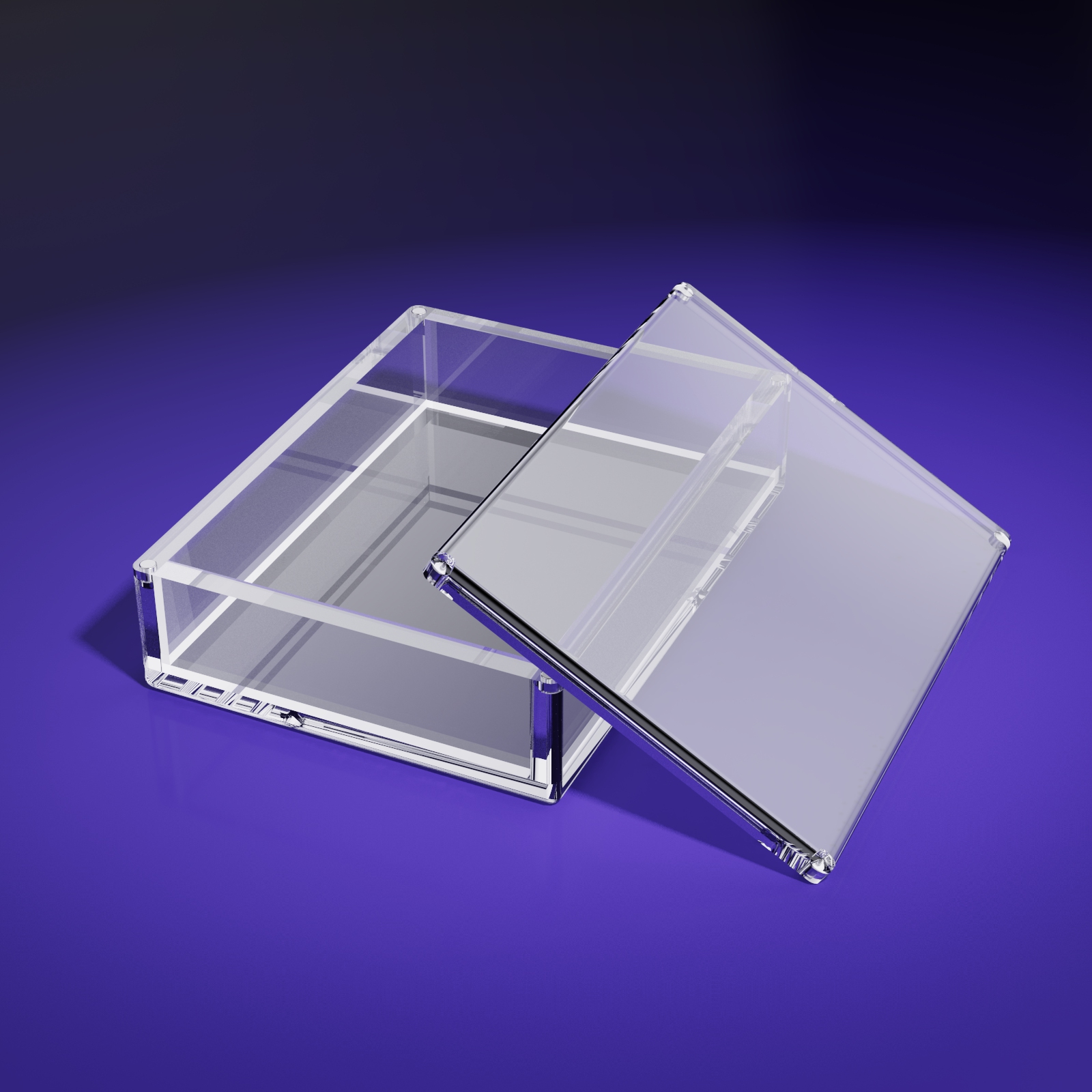 Acrylic Sheath For Playing Cards by IARVEL MAGIC