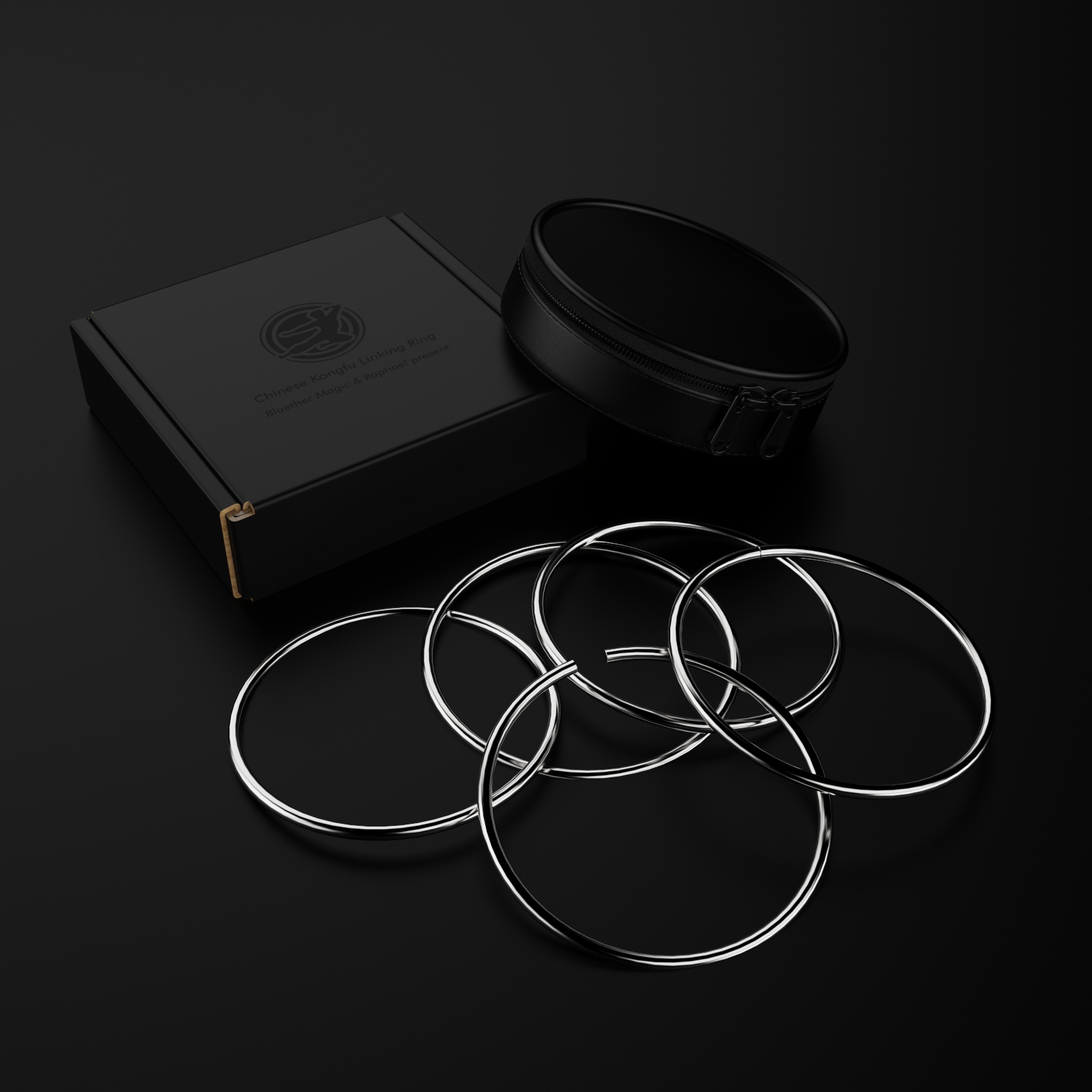 Chinese Kungfu Linking Ring by Bluether Magic and Raphael – IARVEL